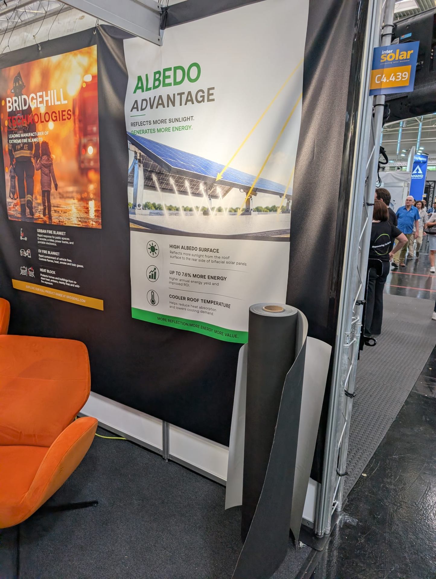 High-albedo roof membranes